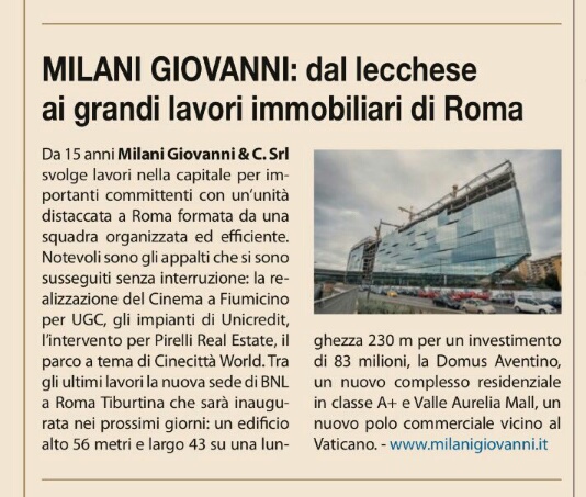 Il Sole 24 Ore – 9 Luglio 2017