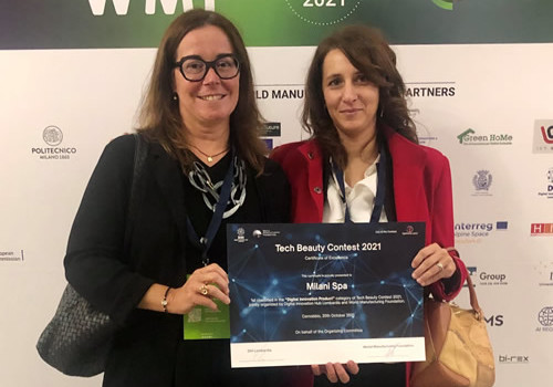MILANI SPA wins the Tech Beauty Contest  2021 for Product Innovation